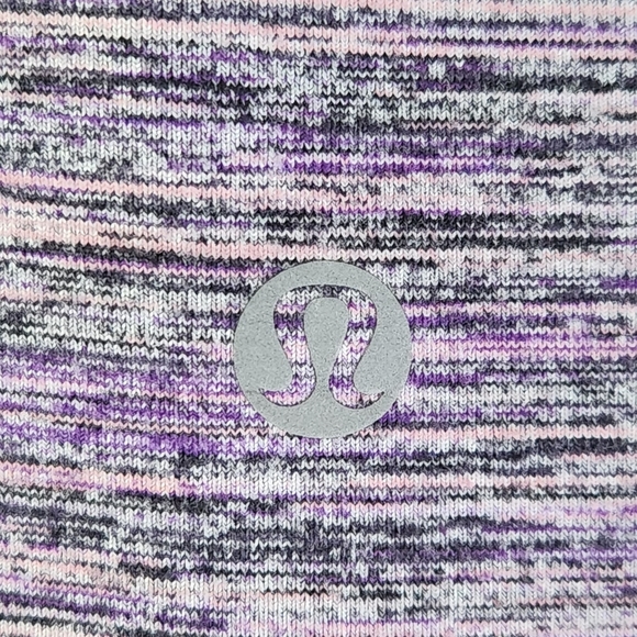 LULULEMON High Times Pant Space Dye Camo Tender Violet Black Grape high-rise - Picture 6 of 11